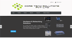 Desktop Screenshot of coreteamsolutions.in